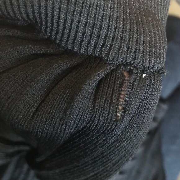 The Mogan Black Pleated Pull on Skirt - Picture 9 of 9